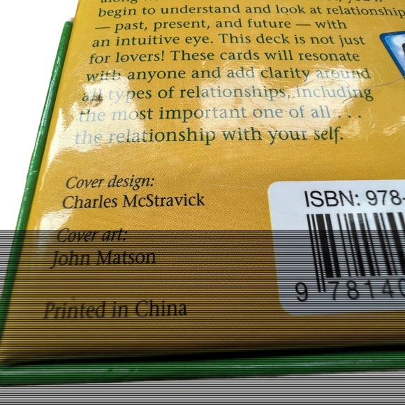 The Psychic Tarot For The Heart 65 Card Oracle Deck & Guidebook John Holland - Picture 3 of 8